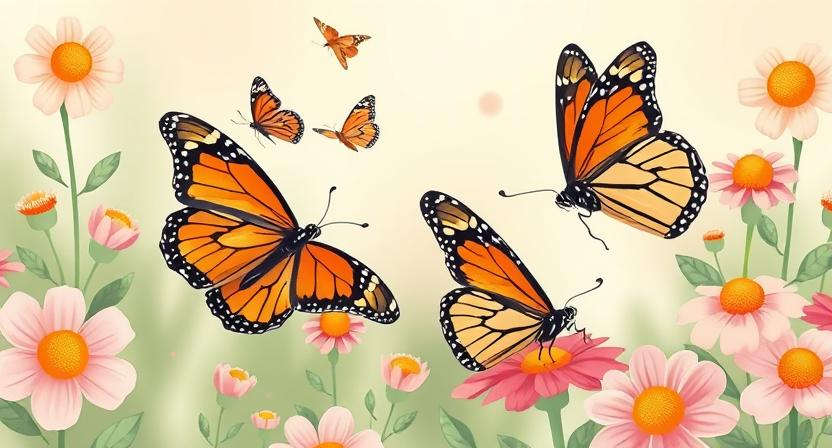 El reino mágico de las mariposas monarca